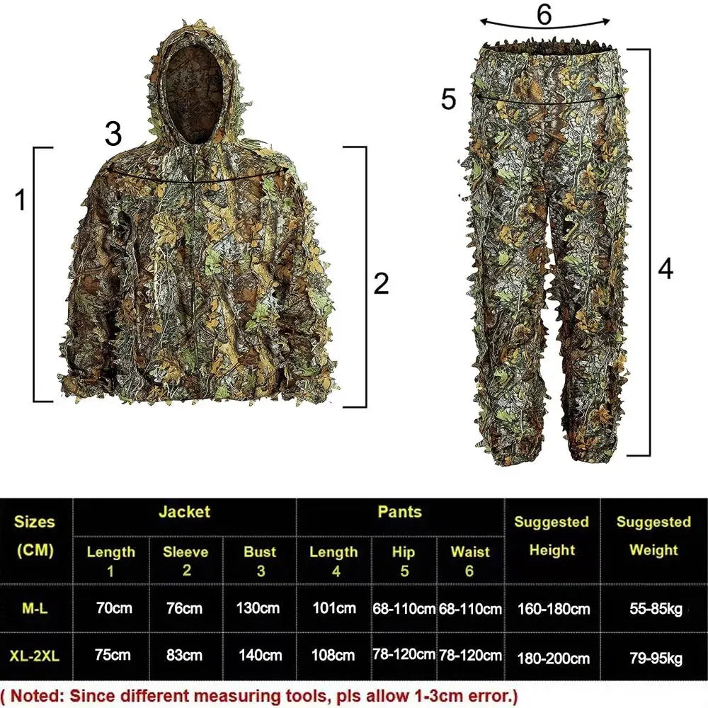 Camouflage Hunting Clothing CS Shooting Suit Tactical Military Combat Clothes Set